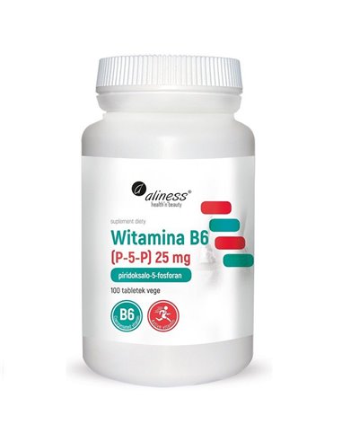 Витамин B6 (P-5-P) 25 mg, 100 таблетки