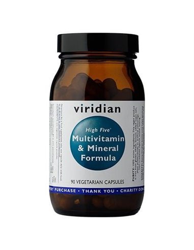 High Five Multivit & Mineral Formula 90 капсули Viridian