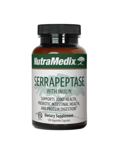 Serrapeptase with Inulin Nutramedix 120 капсули
