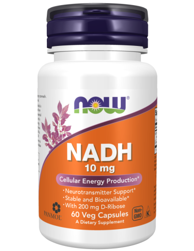 NADH 10 mg, 60 капсули