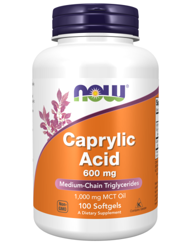 Каприлова киселина 600 mg, 100 капсули