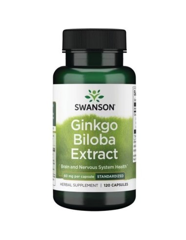 Екстракт от Гинко Билоба 60 mg 120 капсули