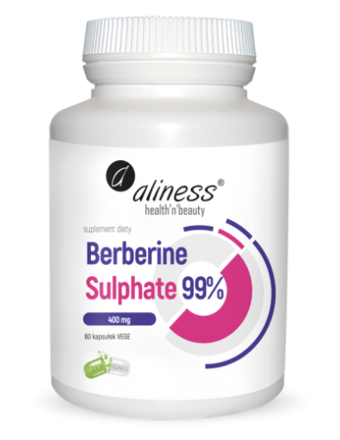 Берберин сулфат 99% 400 mg, 60 растителни капачки